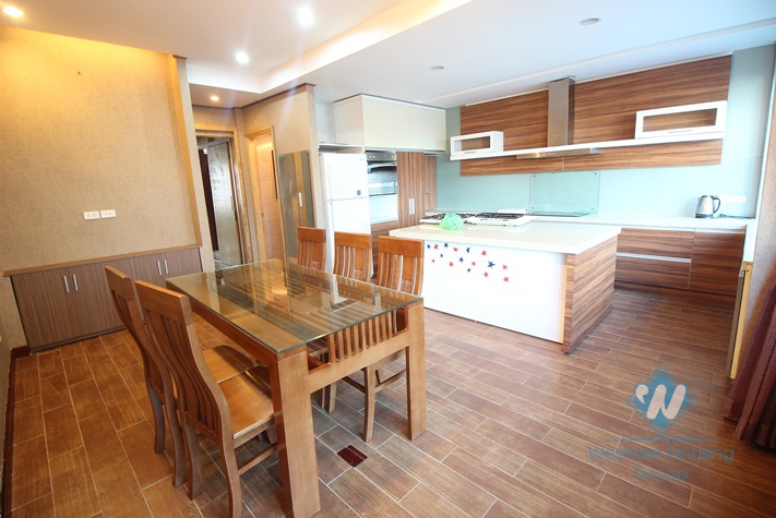Wonderful duplex apartment for rent with 2 bedrooms and large terrace in Tay Ho, Hanoi 